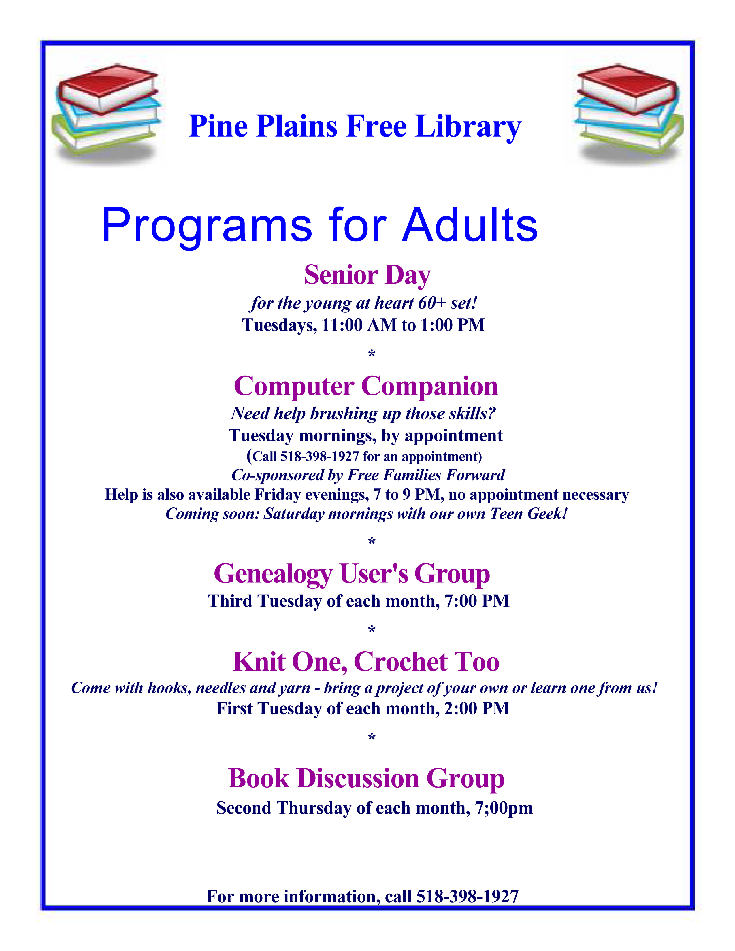 Free Adult Programs 50
